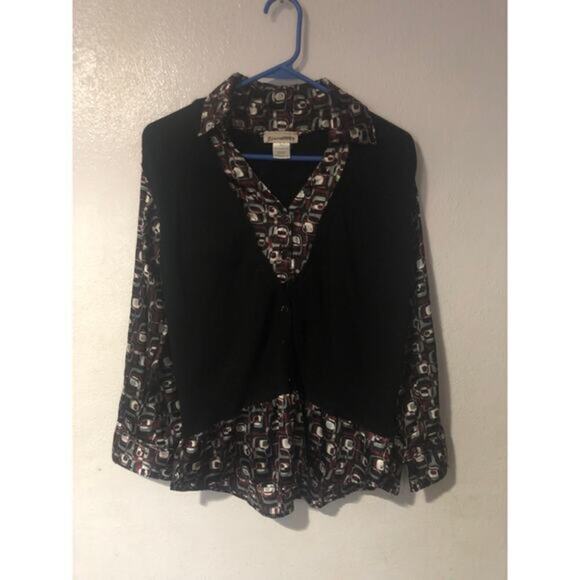 Women’s‎ blouse long sleeve size m - Picture 1 of 3